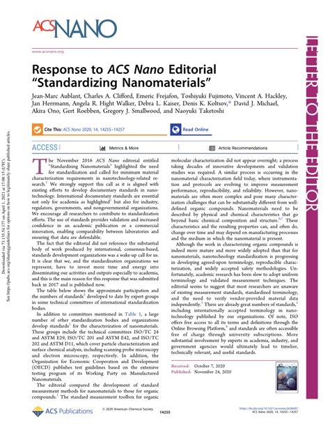 acs nano editorial.